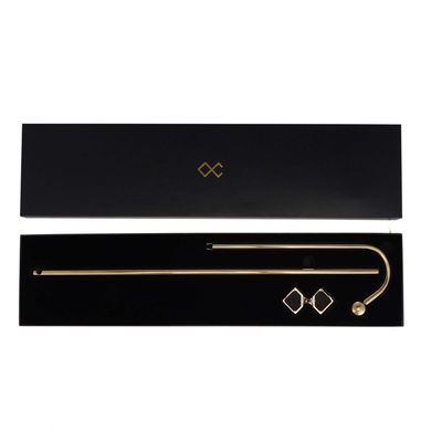 Анальний гак LOCKINK Golden Adjustable Anal Hook Set &mdash; купити в інтим-бутику EroticToys