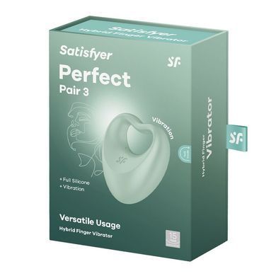 Вібратор на палець та ерекційне кільце 2в1 Satisfyer Perfect Pair 3 &mdash; купити в інтим-бутику EroticToys