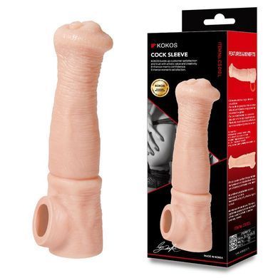 Насадка на член Kokos Cock Sleeve CS 012 L &mdash; купити в інтим-бутику EroticToys