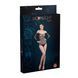 Сітчасте боді зі стразами Moonlight Model 09 XS-L Black, відкриті плечі в інтим-бутику EroticToys