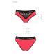 Трусики з широкою гумкою і мереживом Passion PS001 PANTIES L, red-black в інтим-бутику EroticToys