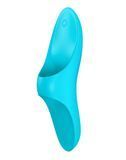Замовити анонімно: Вібратор на палець Satisfyer Teaser Light Blue