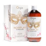 Замовити анонімно: Гель для NURU-масажу Orgie &ndash; Noriplay Ultra Slide (500 мл), екстракт морських водоростей, простирадло