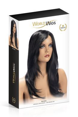 Перука World Wigs OLIVIA LONG BROWN &mdash; купити в інтим-бутику EroticToys
