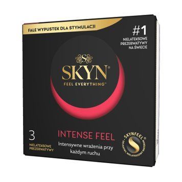 Безлатексні преміум-презервативи SKYN Intense Feel 3 шт &mdash; купити в інтим-бутику EroticToys