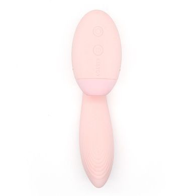 Вакуумний вібратор KISTOY Tina Mini Light Pink, вагінально-кліторальний &mdash; купити в інтим-бутику EroticToys