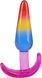 Набір анальних пробок Doc Johnson Crystal Jellies - Anal Trainer Set - Rainbow в інтим-бутику EroticToys