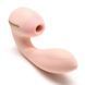 Вакуумний вібратор KISTOY Tina Mini Light Pink, вагінально-кліторальний в інтим-бутику EroticToys