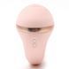 Вакуумний вібратор KISTOY Tina Mini Light Pink, вагінально-кліторальний в інтим-бутику EroticToys