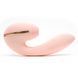 Вакуумний вібратор KISTOY Tina Mini Light Pink, вагінально-кліторальний в інтим-бутику EroticToys