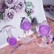 Анальна пробка Liebe Seele Icecream-shaped Crystal Anal Plug - Purple Small в інтим-бутику EroticToys