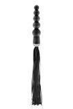 Флогер з ручкою - анальним намистом Fetish Tentation Whip with Rosary Handle &mdash; купити в інтим-бутику EroticToys