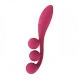 Замовити анонімно: Універсальний вібратор Satisfyer Tri Ball 1, 3 мотори, гнеться