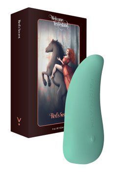 Вібратор-язичок FairyGasm ThrillLeaf green &mdash; купити в інтим-бутику EroticToys