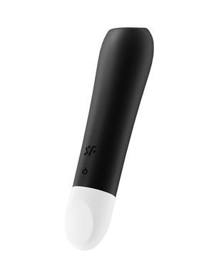 Вібропуля перезаряджаєма Satisfyer Ultra Power Bullet 2 Black &mdash; купити в інтим-бутику EroticToys
