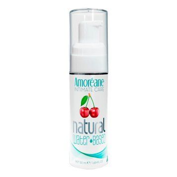Лубрикант на водній основі з екстрактом фітопланктону Amoreane Cherry (50 мл), морський колаген &mdash; купити в інтим-бутику EroticToys