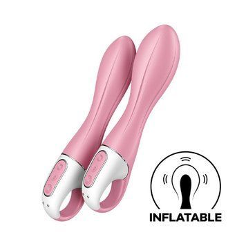 Вібратор точки G надувний Satisfyer Air Pump Vibrator 2 &mdash; купити в інтим-бутику EroticToys