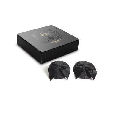 Пестіс Bijoux Indiscrets Burlesque pasties GLITTER and BOW &mdash; купити в інтим-бутику EroticToys