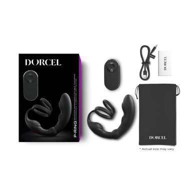 Масажер простати Dorcel P-Ring з ерекційним кільцем та пультом ДК &mdash; купити в інтим-бутику EroticToys