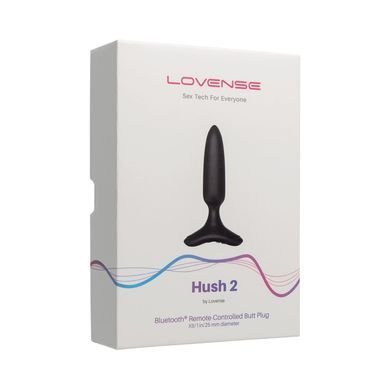 Анальна смарт-вібропробка Lovense Hush 2, розмір XS &mdash; купити в інтим-бутику EroticToys