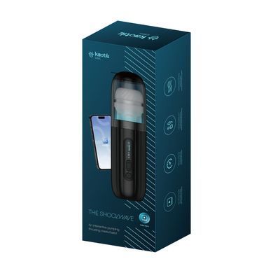 Смарт-мастурбатор Kaotik Labs The Shockwave, режим edging, імітація фрикцій &mdash; купити в інтим-бутику EroticToys