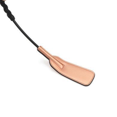 Шльопалка Liebe Seele Rose Gold Memory Riding Crop &mdash; купити в інтим-бутику EroticToys
