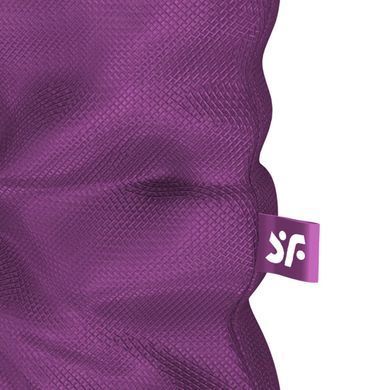Мішечок для секс-іграшок Satisfyer Treasure Bag XL, фіолетовий, на шнурку &mdash; купити в інтим-бутику EroticToys