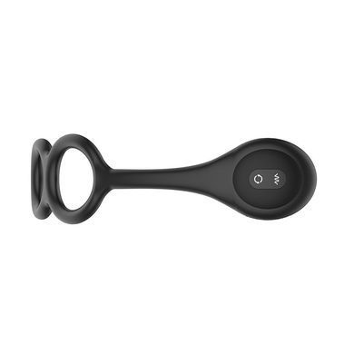 Анальна вібропробка Nexus Tornado Cock and Ball Ring обертання+вібрація, ерекційне кільце, пульт &mdash; купити в інтим-бутику EroticToys