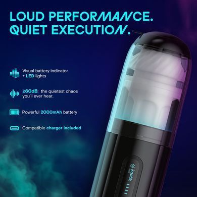 Смарт-мастурбатор Kaotik Labs The Shockwave, режим edging, імітація фрикцій &mdash; купити в інтим-бутику EroticToys