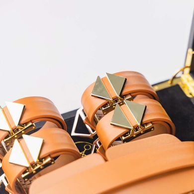 БДСМ-набір LOCKINK Moonlight Treasure Chest, коричневий, натуральна шкіра &mdash; купити в інтим-бутику EroticToys