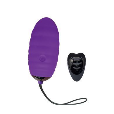 Віброяйце Adrien Lastic Ocean Breeze 2.0 Purple, пульт ДК, дуже потужний мотор, 10 віброрежимів &mdash; купити в інтим-бутику EroticToys