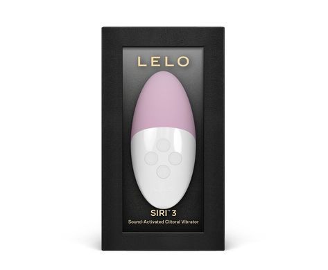 Музичний вібратор для клітора LELO SIRI 3 Soft Pink, вібрації в ритмі звуків без смартфона &mdash; купити в інтим-бутику EroticToys