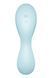 Вакуумний смарт-стимулятор із вібрацією Satisfyer Curvy Trinity 5 (Blue) (м'яте паковання!!!)