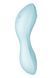 Вакуумний смарт-стимулятор із вібрацією Satisfyer Curvy Trinity 5 (Blue) (м'яте паковання!!!)