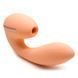 Вакуумний вібратор KISTOY Tina Mini Orange, вагінально-кліторальний в інтим-бутику EroticToys