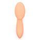Вакуумний вібратор KISTOY Tina Mini Orange, вагінально-кліторальний в інтим-бутику EroticToys