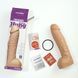 Фалоімітатор Doc Johnson Realistic Hung - Vanilla, Vac-U-Lock, діаметр 7 см в інтим-бутику EroticToys