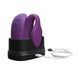 Смарт-вібратор для пар We-Vibe Chorus Purple, сенсорне керування вібраціями стисненням пульта в інтим-бутику EroticToys