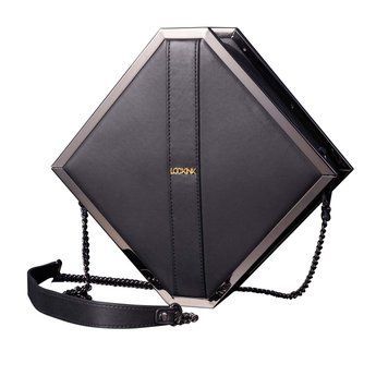 Сумка LOCKINK Mysterious Square Kink Bag - Black &mdash; купити в інтим-бутику EroticToys