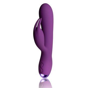 Вібратор-кролик Rocks Off Flutter Rabbit Purple &mdash; купити в інтим-бутику EroticToys