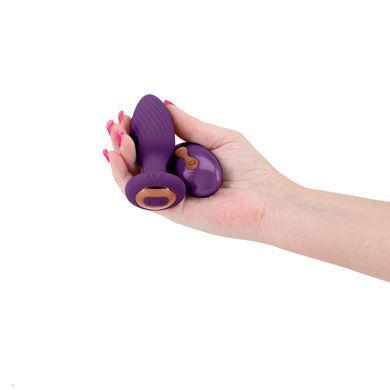Анальна пробка з вібрацією NS Novelties INYA - Alpine - Purple &mdash; купити в інтим-бутику EroticToys
