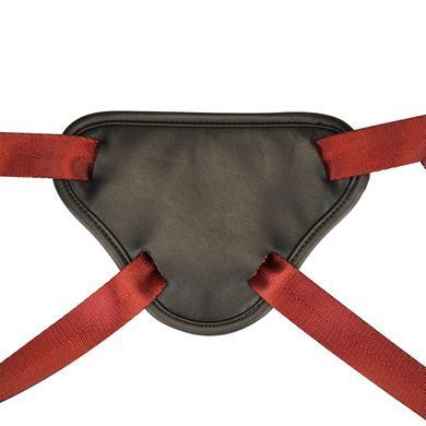 Трусики для страпона Liebe Seele Wine Red Strap-on Harness &mdash; купити в інтим-бутику EroticToys