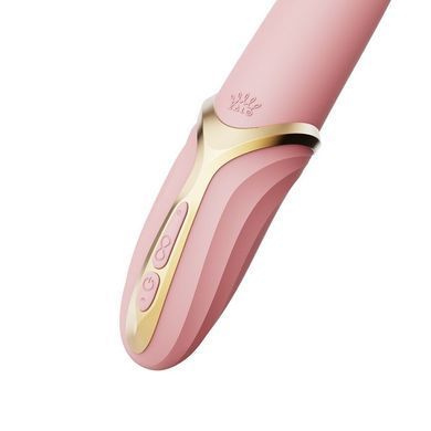 Вібратор Zalo &ndash; EVE Sakura Pink, вібрація + ротація, імітація язичка, підігрів до 39 &deg;C &mdash; купити в інтим-бутику EroticToys