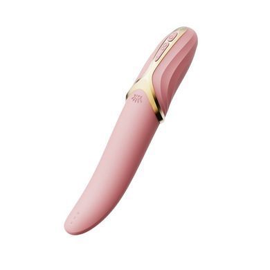 Вібратор Zalo &ndash; EVE Sakura Pink, вібрація + ротація, імітація язичка, підігрів до 39 &deg;C &mdash; купити в інтим-бутику EroticToys