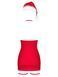 Сорочка Obsessive Kissmas chemise red 2XL/3XL в інтим-бутику EroticToys