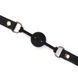 Кляп Liebe Seele Black Organosilicon Ball Gag в інтим-бутику EroticToys