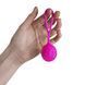 Вагінальні кульки Adrien Lastic Geisha Lastic Balls M&iacute;a Magenta (L), діаметр 4 см, маса 42 г в інтим-бутику EroticToys
