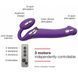 Безремінний страпон з вібрацією Strap-On-Me Vibrating Violet XL, діам. 4,7см, пульт ДК, регульований в інтим-бутику EroticToys
