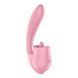 Вагінально-кліторальний вібратор Satisfyer Tongue Genius з язичком в інтим-бутику EroticToys