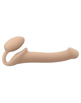 Безремінний страпон Strap-On-Me Flesh M, повністю регульований, діаметр 3,3 см &mdash; купити в інтим-бутику EroticToys